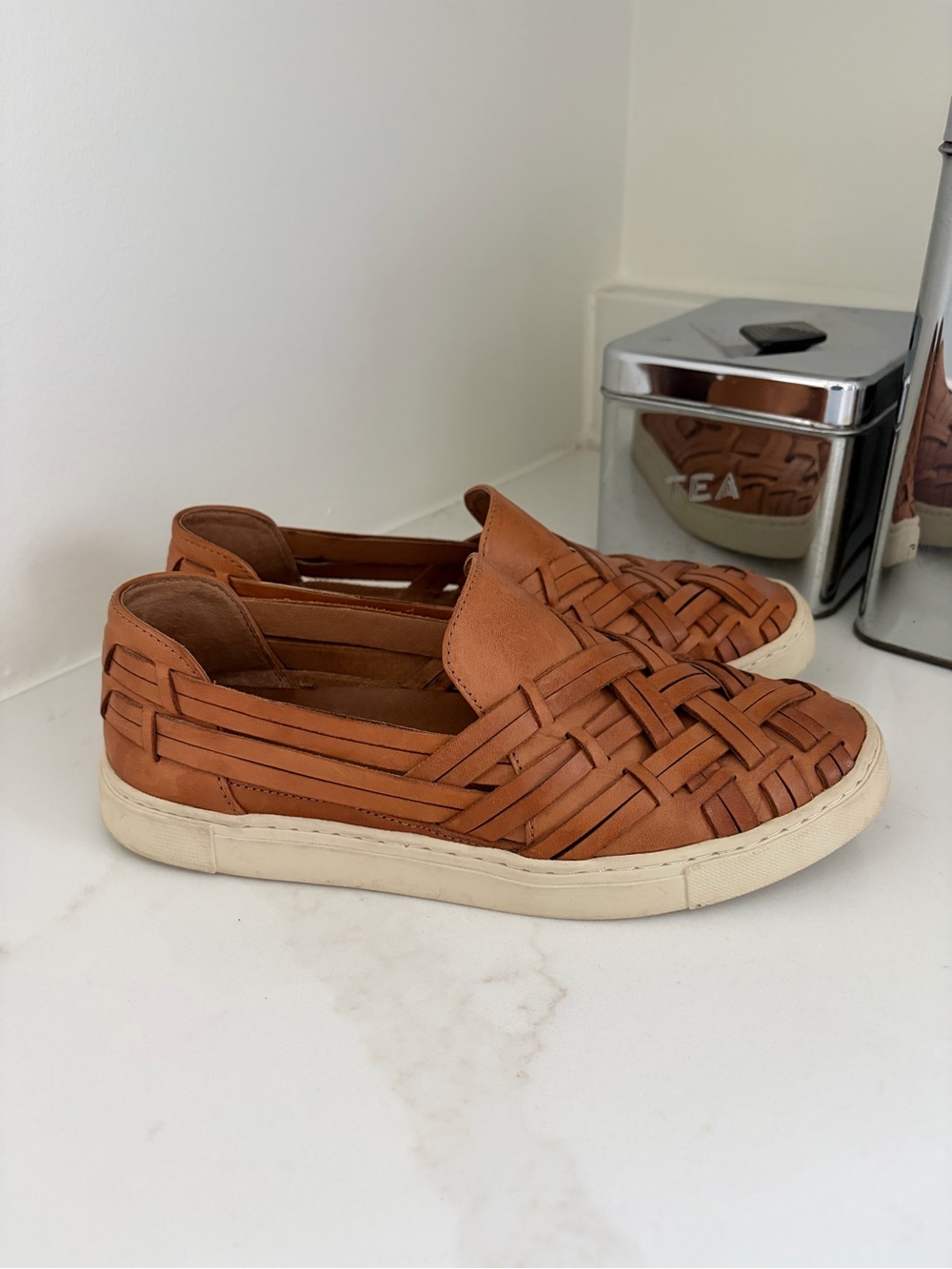 Frye Woven Slip-On Shoes